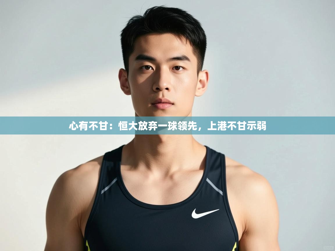开云体育app下载安卓-心有不甘：恒大放弃一球领先，上港不甘示弱  第1张