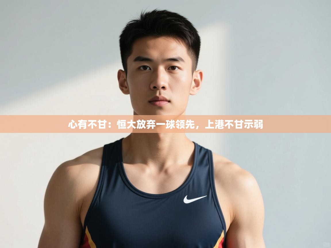 开云体育app下载安卓-心有不甘：恒大放弃一球领先，上港不甘示弱  第3张